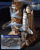 Navette spatiale mécanique – ROKR LKA02 – Puzzle 3D – Univers RcLoisirs