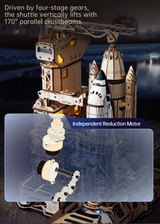 Navette spatiale mécanique – ROKR LKA02 – Puzzle 3D – Univers RcLoisirs