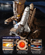 Navette spatiale mécanique – ROKR LKA02 – Puzzle 3D – Univers RcLoisirs