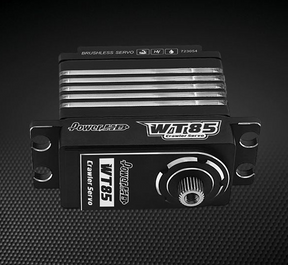 Servo Power HD WH-80KG 80kg-cm @ 8.4V, boîtier métal étanche, engrenages acier, 15T, pour crawlers et trucks 1/5. Univers RcLoisirs.