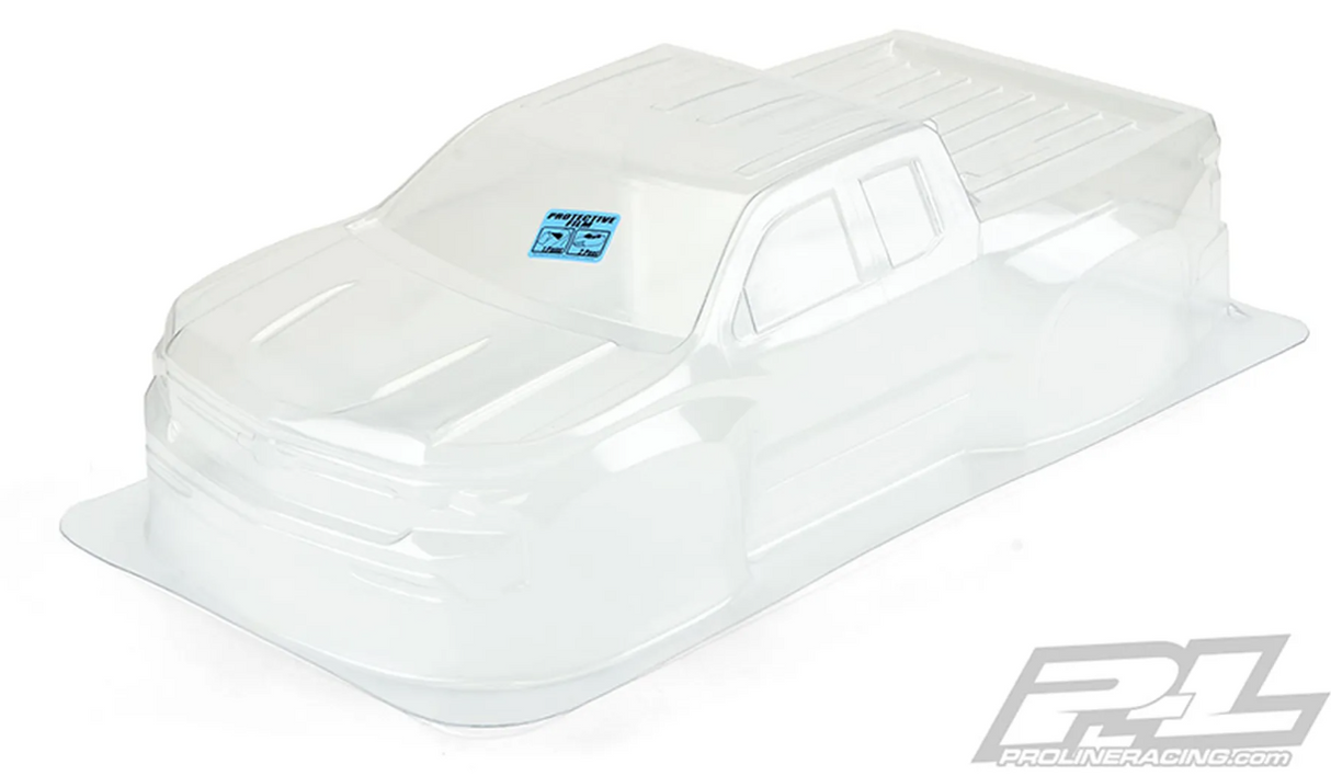 PRO3512-00 Carrosserie Chevrolet Silverado Z71 Trail Boss 2019 Transparente Short Course - Univers RcLoisirs