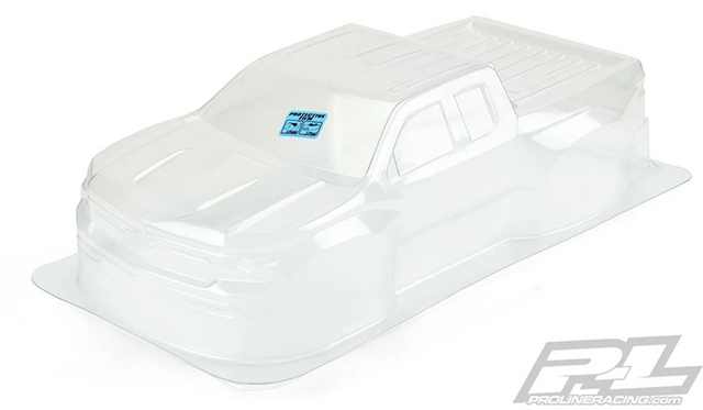 PRO3512-00 Carrosserie Chevrolet Silverado Z71 Trail Boss 2019 Transparente Short Course - Univers RcLoisirs