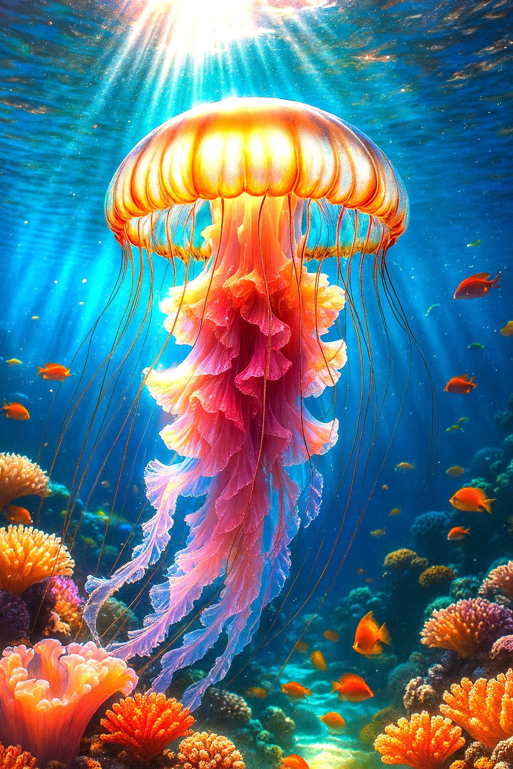 PRÉ-COMMANDE / Peinture diamant 5D - Haute Gamme - Méduse - Univers RcLoisirs