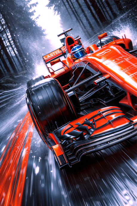 PRÉ-COMMANDE / Peinture diamant 5D - Haute Gamme - Voiture Formule course rouge - Univers RcLoisirs