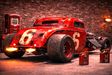 PRÉ-COMMANDE / Peinture diamant 5D - Haute Gamme - Voiture rouge vintage - Univers RcLoisirs