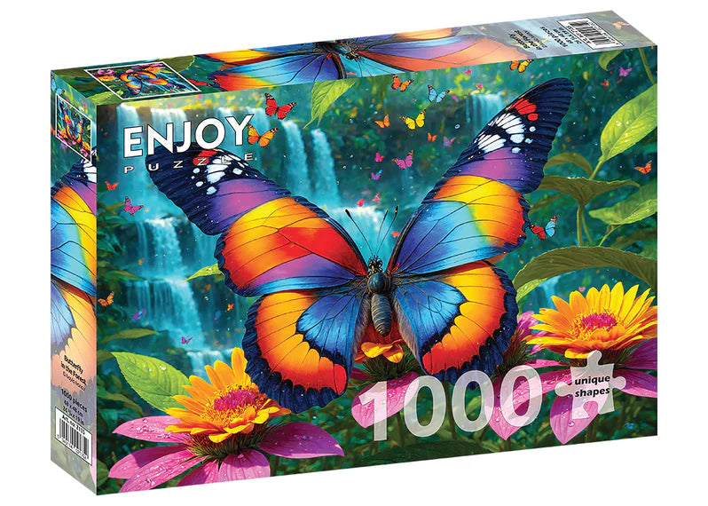 Papillon dans la forêt – Casse-tête – 1000 pièces - Univers RcLoisirs