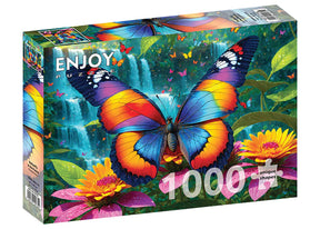 Papillon dans la forêt – Casse-tête – 1000 pièces - Univers RcLoisirs