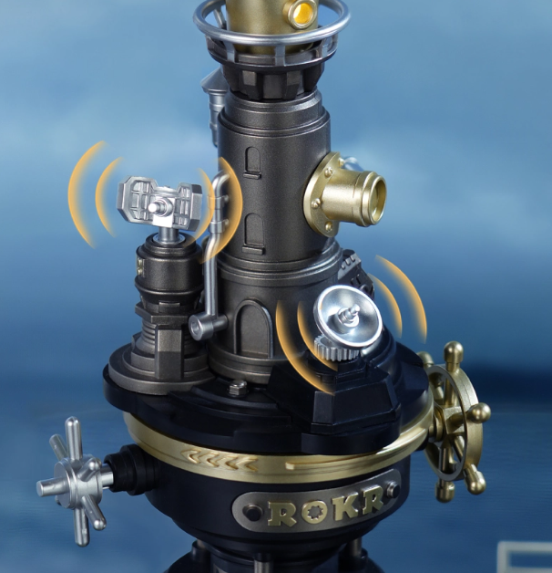 Phare Navi Lighthouse mécanique - ROKR CGM01 – Puzzle 3D – Univers RcLoisirs