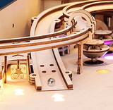 Pin Ball 3D - Flipper mécanique – ROKR EG01 – Modèle en bois 3D – Univers RcLoisirs