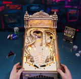 Pin Ball 3D - Flipper mécanique – ROKR EG01 – Modèle en bois 3D – Univers RcLoisirs