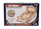 Pin Ball 3D - Flipper mécanique – ROKR EG01 – Modèle en bois 3D – Univers RcLoisirs