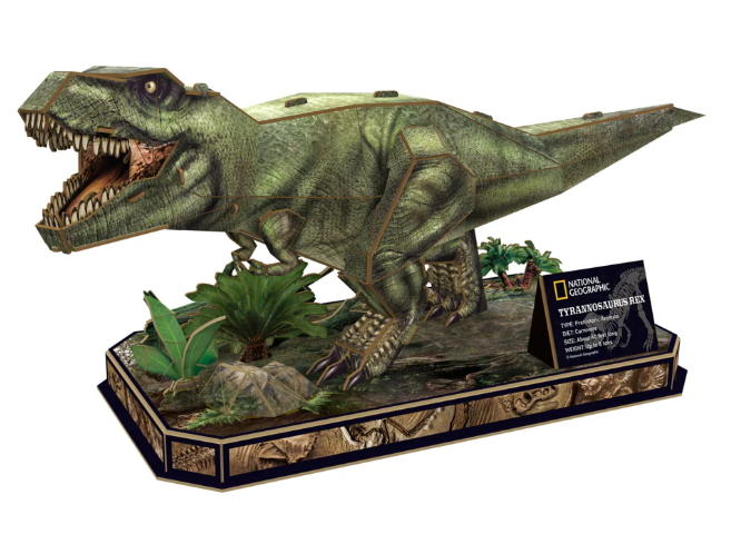Puzzle 3D Tyrannosaure Rex – National Geographic – Univers RcLoisirs