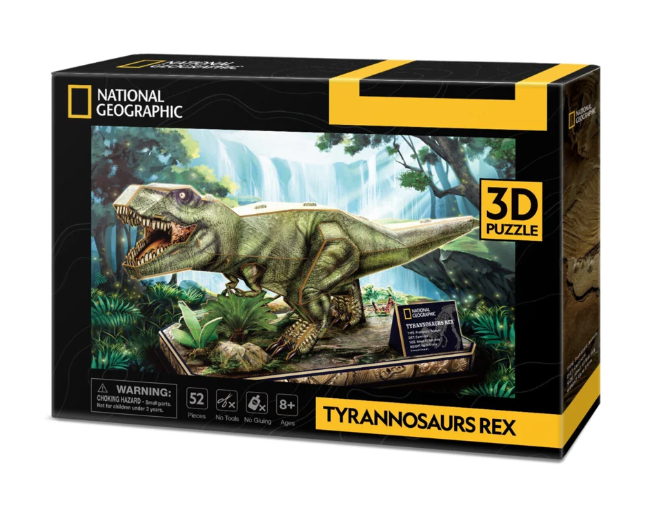 Puzzle 3D Tyrannosaure Rex – National Geographic – Univers RcLoisirs