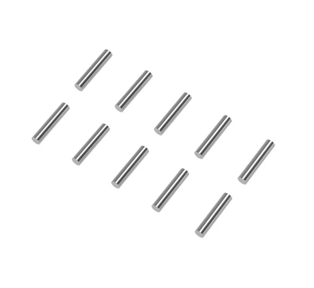 R11086 ensemble de 10 axes 2 x 10 mm officiels Rlaarlo pour RZ001, XTS Rally Cars et SBK10. Pièces de remplacement d'origine conçues pour assurer un assemblage précis et fiable.