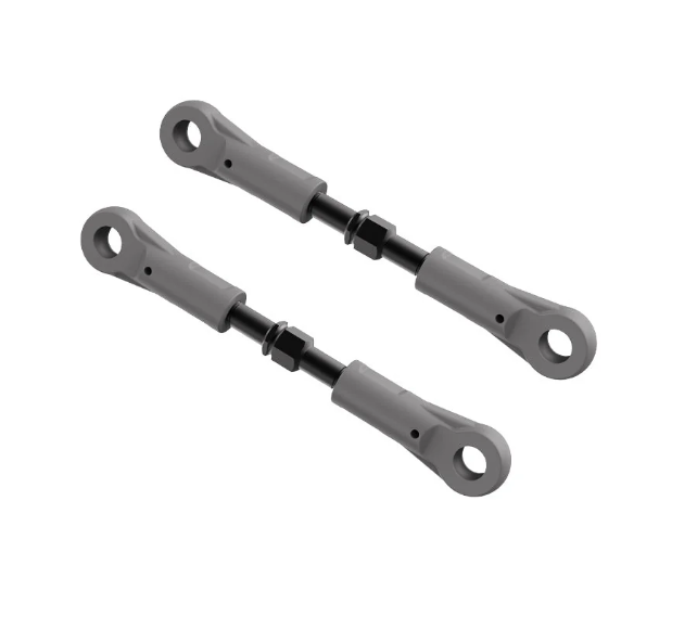 R16036 Rlaarlo biellette supérieure en acier carbone pour ROG1 et X12S, pièce d’origine de suspension vendue par paire. Univers RcLoisirs