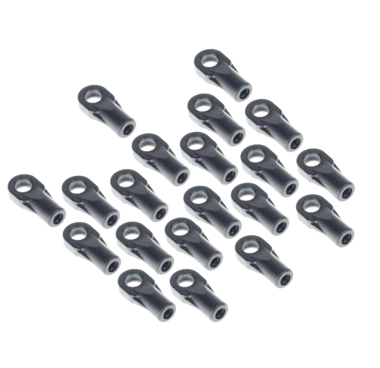 RER43511 ensemble d'embouts de biellettes en plastique Redcat Racing. Pieces de remplacement pour l'entretien et la reparation des vehicules RC compatibles.