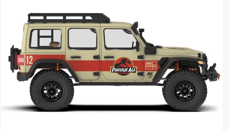 RLAARLO – Crawler MK-07 – 1/7 Brushed 4WD – RTR – Édition Dinosaure-Univers RcLoisirs