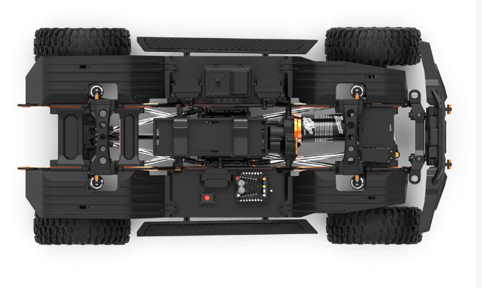 RLAARLO – Crawler MK-07 – 1/7 Brushed 4WD – RTR – Édition Dinosaure-Univers RcLoisirs