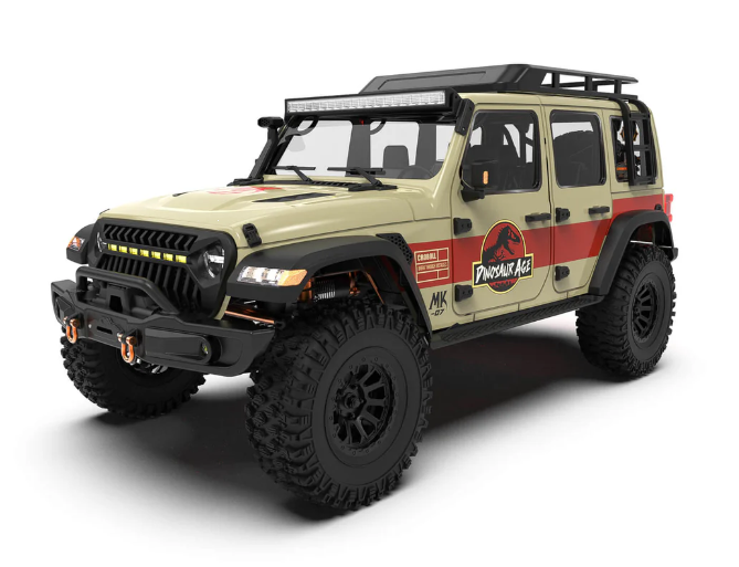 RLAARLO – Crawler MK-07 – 1/7 Brushed 4WD – RTR – Édition Dinosaure-Univers RcLoisirs