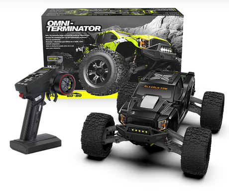 RLAARLO – Omni-Terminator RZ001B-C – Monster Truck 1/10 Brushless Fibre de Carbone – RTR – Univers RcLoisirs