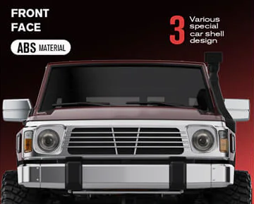 RLAARLO Rock TK-07 – Crawler Brushed 1/7 4WD – Univers RcLoisirs