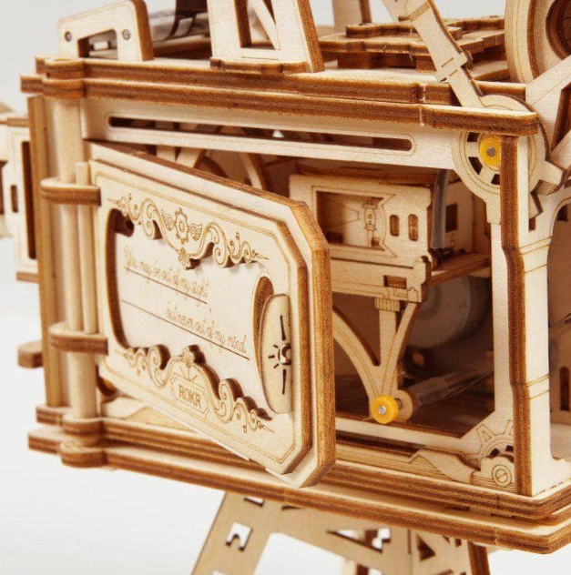 ROKR LK601 – Vitascope mécanique – Modèle en bois 3D – Univers RcLoisirs