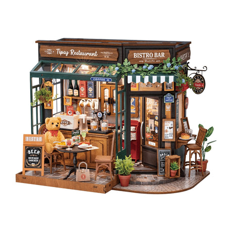 Restaurant Tipsy – Rolife DG167 – Miniature à assembler – Univers RcLoisirs