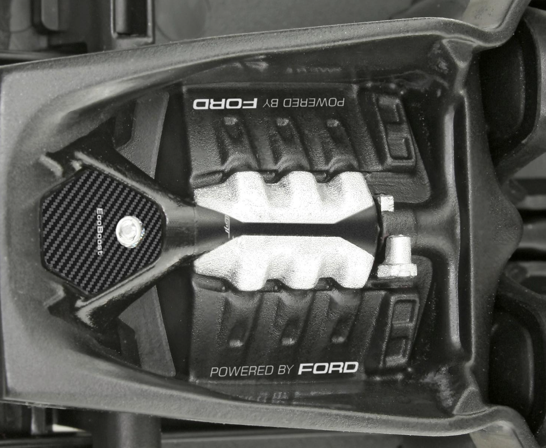 Revell 851235 / 85-1235 – Ford GT 2017 – maquette 1/24 Easy-Click, pièces pré-colorées, intérieur détaillé, roues rotatives