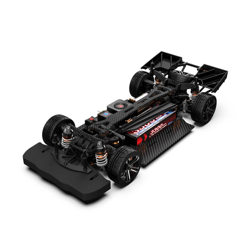 Rlaarlo AK-917 Supercar RC 1/10 Brushless Carbone RTR | Univers RcLoisirs