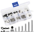 SCX24-81B coffret INJORA avec vis M1.4, écrous M2, roulements et joints toriques pour entretien et réparation SCX24 chez Univers RcLoisirs