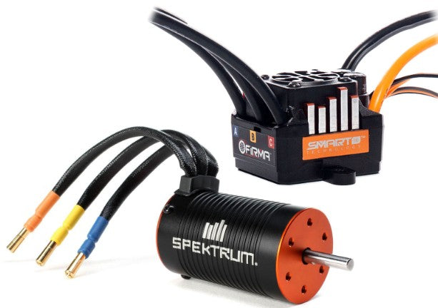 SPMXSEMC01 – Combo ESC 85A Smart + moteur 3300 KV sans capteur pour surface 1/10 – Univers RcLoisirs