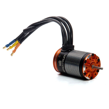 SPMXSM3002 moteur Spektrum Firma brushless sensored 2800Kv pour crawler et rock racer 1/10. Compatible LiPo 2S et 3S, format 540, rotor 4 pôles et arbre 1/8 po.