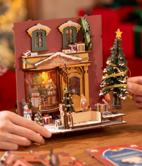 Scène Noël – Rolife TGC06 – Book Nook DIY | Univers RcLoisirs