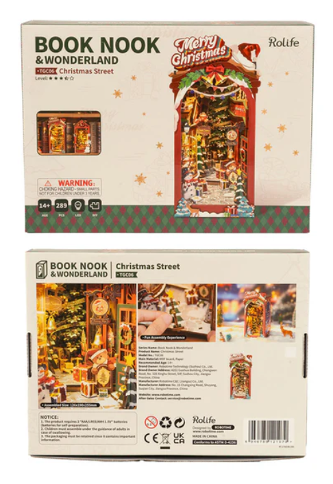 Scène Noël – Rolife TGC06 – Book Nook DIY | Univers RcLoisirs