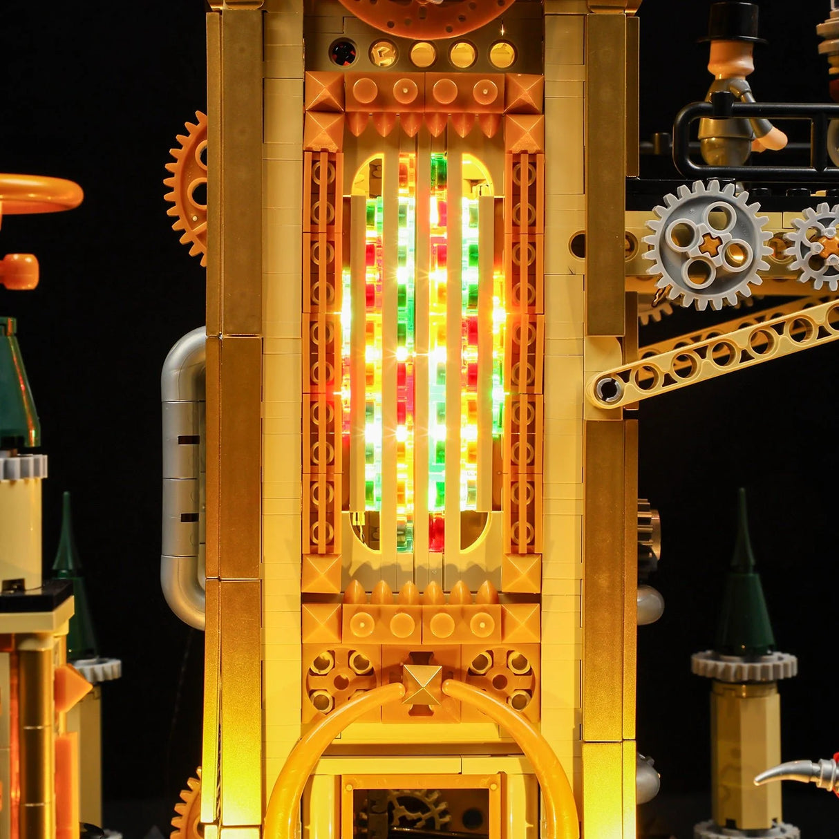 F9070 – Tour de guet Steampunk – Steampunk – 2744 pcs – Lumibricks