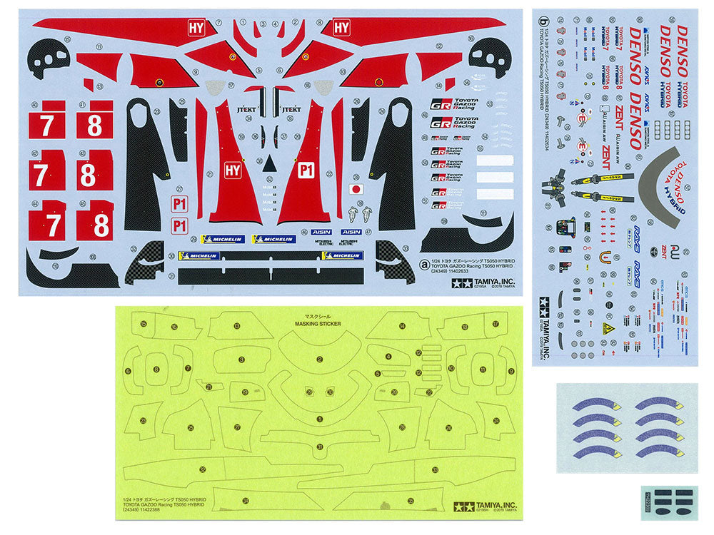 TAM24349 – Toyota TS050 Hybrid – Voiture de cours 1/24
