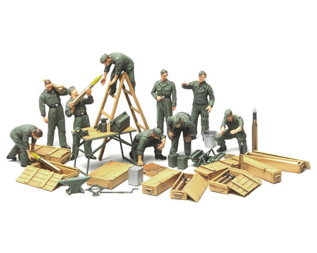TAM32547 – Équipe d’entretien de char allemand WWII – 1/48 – Univers RcLoisirs