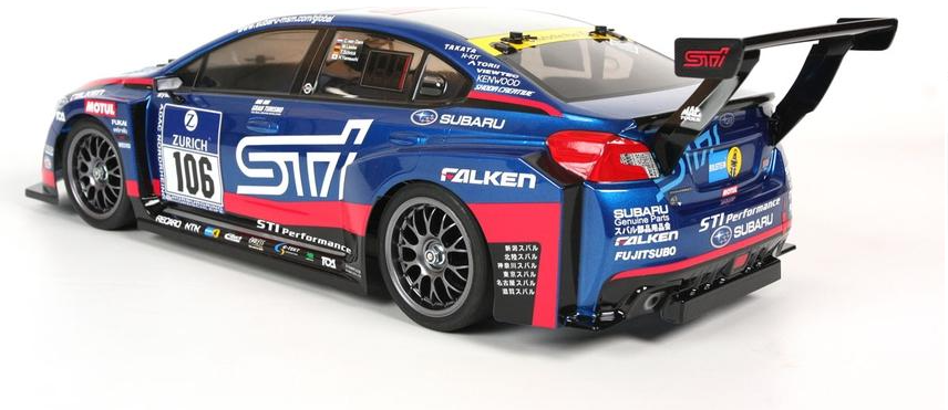 TAM58645 – Subaru WRX STI NBR Challenge – 1/10 – TT-02 – Kit 4WD Rally – Univers RcLoisirs