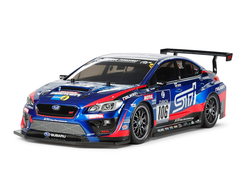 TAM58645 – Subaru WRX STI NBR Challenge – 1/10 – TT-02 – Kit 4WD Rally – Univers RcLoisirs