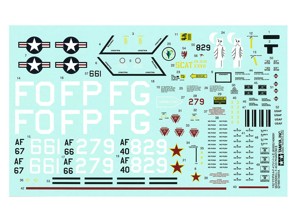 TAM60305 – McDonnell Douglas F-4C/D Phantom II – 1/32 – Univers RcLoisirs