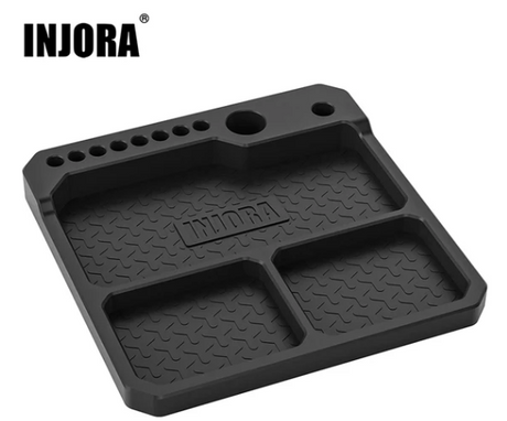 TOOL-66 – Plateau silicone avec support d’outils RC 160x160mm