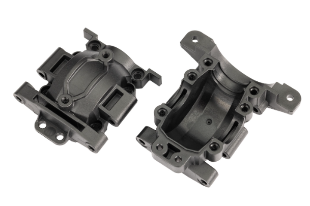 TRA10729 – Boîtier arrière haut & bas (Rear Upper & Lower Bulkhead Set) – Univers RcLoisirs