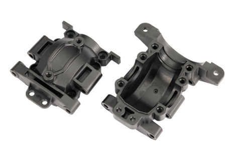 TRA10729 – Boîtier arrière haut & bas (Rear Upper & Lower Bulkhead Set) – Univers RcLoisirs