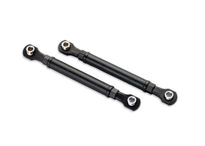 TRA10791 ensemble de 2 biellettes de direction avant Traxxas WideMaxx de 71 mm a longueur fixe. Pieces de remplacement pour les vehicules compatibles.