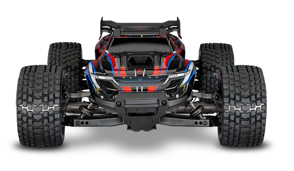 Traxxas Mini XRT VXL-3S réf. 108076-1 – Monster Truck 1/16 RTR 4WD brushless – Univers RcLoisirs. Véhicule radiocommandé tout-terrain robuste avec châssis renforcé, suspension à huile, pneus tout-terrain, design agressif et prêt-à-rouler (RTR). Hobby RC puissant et rapide pour passionnés de sport mécanique, franchissement, course et pilotage RC.
