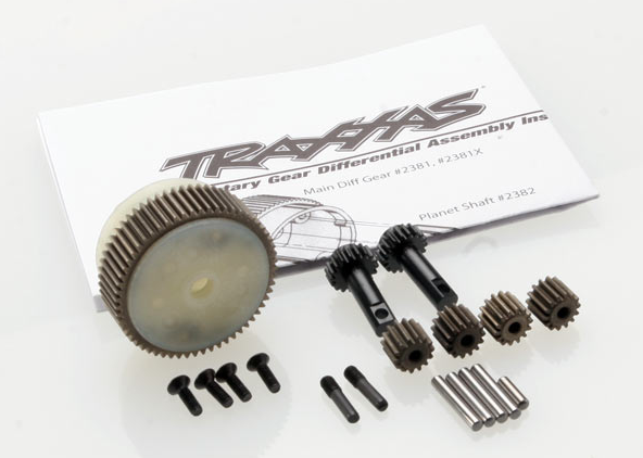TRA2388X – Différentiel complet 2WD (Complete 2WD Differential) – Univers RcLoisirs