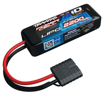 TRA2820X – Batterie LiPo 2200 mAh 2S 7.4 V 25C iD pour modèles Traxxas – Univers RcLoisirs