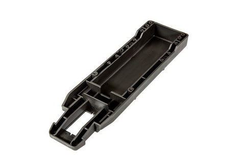 TRA3622X châssis principal noir Traxxas pour Stampede 2WD et BIGFOOT. Compartiment batterie de 164 mm compatible avec batteries plates et hump.