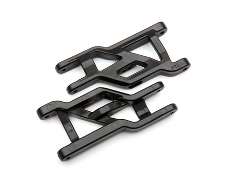 TRA3631X – Bras de suspension avant Heavy Duty noirs (2) – Univers RcLoisirs