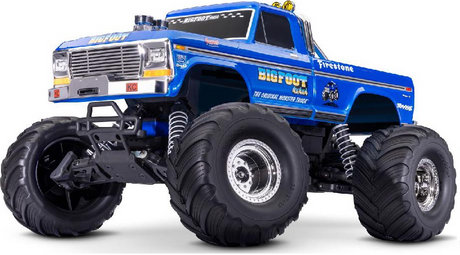 TRA36334-4 – BIGFOOT® No.1 – Monster Truck 1/10 2WD BL-2s RTR – Traxxas | Univers RcLoisirs